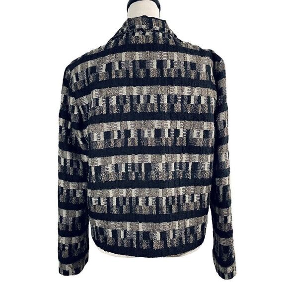 Vintage Randy Kemper Women’s Size 6 Textured Wool Zip up Jacket Made in USA - Picture 7 of 14